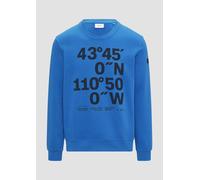 s.Oliver Sweatshirt mit Flock-Print