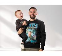 Sweatshirt mit Fotocollage - 90er-Jahre-Design