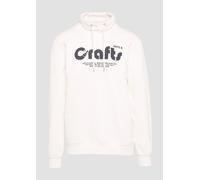 Sweatshirt mit Frontprint und Snood-Kragen L weiß 2156946.01D1.L