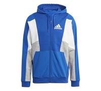 Sweatshirt mit Full-Zip-Kapuze adidas Essentials Colorblock Blau XS