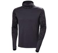 Sweatshirt mit Kapuze Helly Hansen LIFA MERINO MIDW BLC HOODIE (BLACK GRAPE ARC REFLECT AO) Herren S