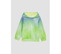 s.Oliver Sweatshirt mit Kapuze und Farbverlauf grün 128/134