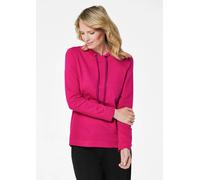 Sweatshirt mit Kordeln lila 40