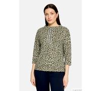 Sweatshirt mit Kragen Khaki/Khaki 44