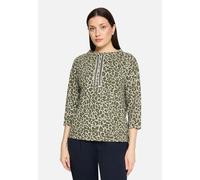 Sweatshirt BETTY BARCLAY "Damen mit Kragen", Damen, Gr. 48, khaki, khaki, Rippstrick, Obermaterial: 72% Viskose, 24% Polyester, 4% Elasthan, gerade normal, Sweatshirts Sweatshirt (22451822-48) khaki,
