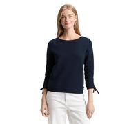 Sweatshirt mit Raffärmeln