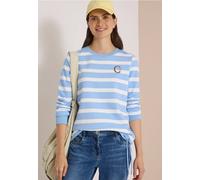 Cecil Damen Sweatshirt mit Rundhals und Tunnelzug