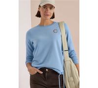Cecil Damen Sweatshirt mit Rundhals und Tunnelzug