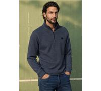 Sweatshirt mit Stehkragen und Zipper