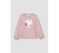 s.Oliver Junior Mädchen 2152348 Sweatshirt Mit Wendepailletten, 4163, 92 EU