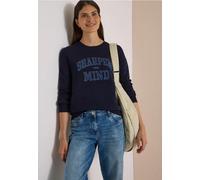 Sweatshirt mit Wording Artwork