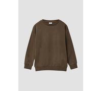 Sweatshirt mit X-Mas Wechselprint 134/140 braun 2170796.8917.134_140