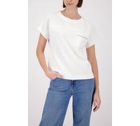 Monari - Sweatshirt mit Brusttasche off-white - Gr. - 44