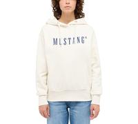 MUSTANG Sweatshirt Style Margo Damen Oversize S Weiß (sanftes Weiß) 100% Baumwolle