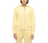 Sweatshirt MUSTANG "Damen Style Rochelle", Damen, Gr. M, hellgelb, Strick, 100% Baumwolle, relaxed fit, Sweatshirts Sweatshirt (49193423-M) hellgelb