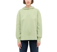 Sweatshirt MUSTANG "Damen Style Shannon", Damen, Gr. L, grün (hellgrün), 100% Baumwolle, relaxed fit normal, Sweatshirts Sweatshirt (10109143-L) hellgrün