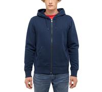Sweatshirt MUSTANG "Herren Style Brighton", Herren, Gr. M, navy, 80% Baumwolle, 20% Polyester, regular fit, Sweatshirts Sweatshirt (17191433-M) navy