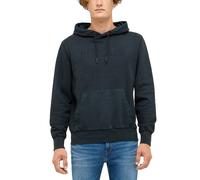 Sweatshirt MUSTANG "Herren Style Eden", Herren, Gr. XL, schwarz, 100% Baumwolle, regular fit, Sweatshirts Sweatshirt (82073653-XL) schwarz