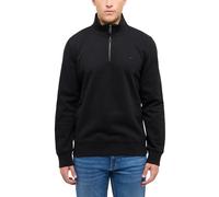 Sweatshirt MUSTANG "Herren Style Franklin", Herren, Gr. XL, schwarz, 80% Baumwolle, 20% Polyester, regular fit, Sweatshirts Sweatshirt (11860642-XL)