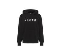 Sweatshirt MUSTANG "Sweatshirt Style Bronson", Damen, Gr. M, schwarz, Obermaterial: 100% Baumwolle CO., Sweatshirts Sweatshirt (89672313-M) schwarz