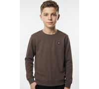 Sweatshirt NAME IT "NKMVIMO für Jungen mit Bündchen und klassischer Form", Jungen, Gr. 146/152, french roast, angeraute Sweatware, Obermaterial: 60% Baumwolle, 40% Polyester, unifarben, lässig geschni
