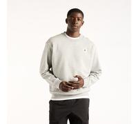 Sweatshirt NEW BALANCE "WOVEN LABEL CREW", Herren, Gr. M, athletic grau, multi (agm), Obermaterial: 60% Baumwolle, 40% Polyester, Sweatshirts Sweatshirt, klassischer Schnitt, mit Grafik-Print auf dem
