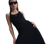 Nike Chill Knit eng anliegendes Mini-Rib-Tank-Kleid (Damen) - Schwarz S (EU 36-38) HJ0710-010