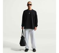 NIKE Sportswear Club French Terry Oversize Sweatshirt Herren 010 - black/white S