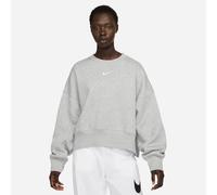 Nike DQ5761-063 W NSW PHNX FLC OOS Crew Sweatshirt Damen DK Grey Heather/SAIL Größe XL
