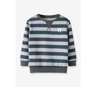 Sweatshirt NMMOVILLO Jungen NAME IT Streifen grau Gr. 98