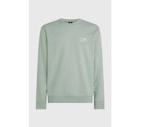 Sweatshirt O'NEILL "O'RIGINALS CALI CREW", Herren, Gr. XXL (56), weiß, neutral, Obermaterial: 60% Baumwolle, 40% Polyester, Sweatshirts Sweatshirt, sportliche Passform, für Ausgehen und entspannte Tag