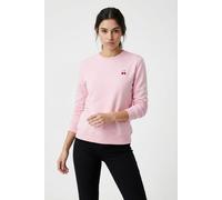 Sweatshirt ONLY "ONLADELLE L/S O NECK UB CS SWT", Damen, Gr. XL, romance rose print:adelle cherry, Sweatware, Obermaterial: 60% Baumwolle, 40% Polyester, unifarben, regular fit normal, Rundhals, Sweat
