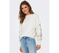 ONLY Female Sweatshirt ONLBROOKE2025-refresh,L/S2025-refresh,O-NECK2025-refresh,FLOWER2025-refresh,SWT2025-refresh,NOOS Sweatshirt