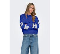 Only Sweatshirt ONLSWEAT L/S Back/Sleeve Print - Damen, Loose Fit, bedruckt - S (36) Surf The Web