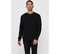 Herren O&S Basic Sweatshirt Regular Fit Pullover Langarm Jumper Sweater Shirt ohne Kapuze ONSCERES