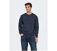 ONLY & SONS Sweatshirt "Ceres" in Dunkelblau - Größe S | Herren Plussize