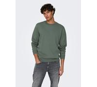ONLY & SONS Herren Pullover 22018683 Castor Gray XXL
