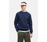 Sweatshirt PEAK PERFORMANCE "M Original Small Logo Crew", Herren, Gr. M, dunkelblau, 78% Baumwolle, 22% Polyester, unifarben, normal normal, Rundhals, Sweatshirts Sweatshirt, Ton-in-Ton-Nähte (9146833