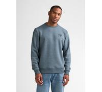 Sweatshirt PETROL INDUSTRIES, Herren, Gr. M (38), blau (storm blau), Sweatware, Obermaterial: 50% Baumwolle, 50% Polyester, meliert, regular fit, Rundhals, Bündchen, Sweatshirts Sweatshirt, mit Rundha