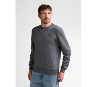 Sweatshirt PETROL INDUSTRIES, Herren, Gr. XXXL(46), grau (iron steel), Sweatware, Obermaterial: 50% Baumwolle, 50% Polyester, meliert, regular fit, Rundhals, Bündchen, Sweatshirts Sweatshirt, mit Rund