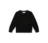 Sweatshirt PHILIPP PLEIN "Heart", Mädchen, Gr. 10, 02, schwarz, Obermaterial: 5% Elasthan, 95% Polyester, Sweatshirts Sweatshirt (23142962-10) 02, schwarz