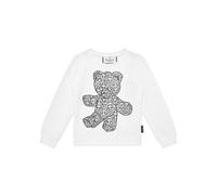 Sweatshirt PHILIPP PLEIN "Teddy", Damen, Gr. 12, 01, weiß, Obermaterial: 5% Elasthan, 95% Baumwolle, Sweatshirts Sweatshirt (53502764-12) 01, weiß