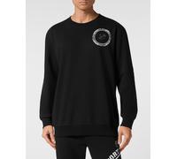 Sweatshirt PLEIN SPORT "Carbon Tiger", Jungen, Gr. 3XL, schwarz (02, schwarz), Obermaterial: 80% Baumwolle, 20% Polyester, Sweatshirts Sweatshirt (11586702-XXXL) 02, schwarz