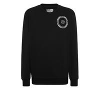 Sweatshirt PLEIN SPORT "Carbon Tiger", Jungen, Gr. XXL, schwarz (02, schwarz), Obermaterial: 80% Baumwolle, 20% Polyester, Sweatshirts Sweatshirt (11586702-XXL) 02, schwarz