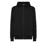 Sweatshirt PLEIN SPORT "Kapuzen-Sweatshirt", Jungen, Gr. XXL, 02, schwarz, Obermaterial: 80% Baumwolle, 13% Polyester, 7% Elasthan, Sweatshirts Sweatshirt (79393163-XXL) 02, schwarz