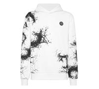 Sweatshirt PLEIN SPORT "Splash", Jungen, Gr. S, 01, weiß, Obermaterial: 13% Polyester, 87% Baumwolle, Sweatshirts Sweatshirt (46192933-S) 01, weiß