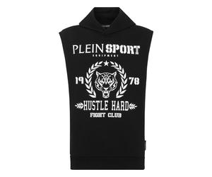 Sweatshirt PLEIN SPORT "Tiger", Jungen, Gr. XL, 0201, schwarz, weiß, Obermaterial: 88% Baumwolle, 12% Polyester, Sweatshirts Sweatshirt (23374565-XL) 0201, schwarz, weiß