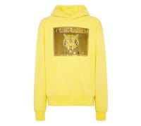 Sweatshirt PLEIN SPORT "Tiger", Herren, Gr. XL, 09, gelb, Obermaterial: 88% Baumwolle, 12% Polyester, Sweatshirts (42689526-XL) 09, gelb