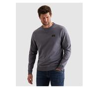 Sweatshirt PME LEGEND "Airstrip sweat", Herren, Gr. XXL, folkstone grau, Sweatware, Obermaterial: 95% Baumwolle, 5% Elasthan, unifarben, regular fit normal, Rundhals, Rippbündchen, Sweatshirts Sweatsh