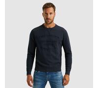 Sweatshirt PME LEGEND "Crewneck gd terry", Herren, Gr. M, grau (salute), Sweatware, Obermaterial: 100% Baumwolle, unifarben, regular fit taillenbedeckt, Rundhals, Rippbündchen, Sweatshirts Sweatshirt,
